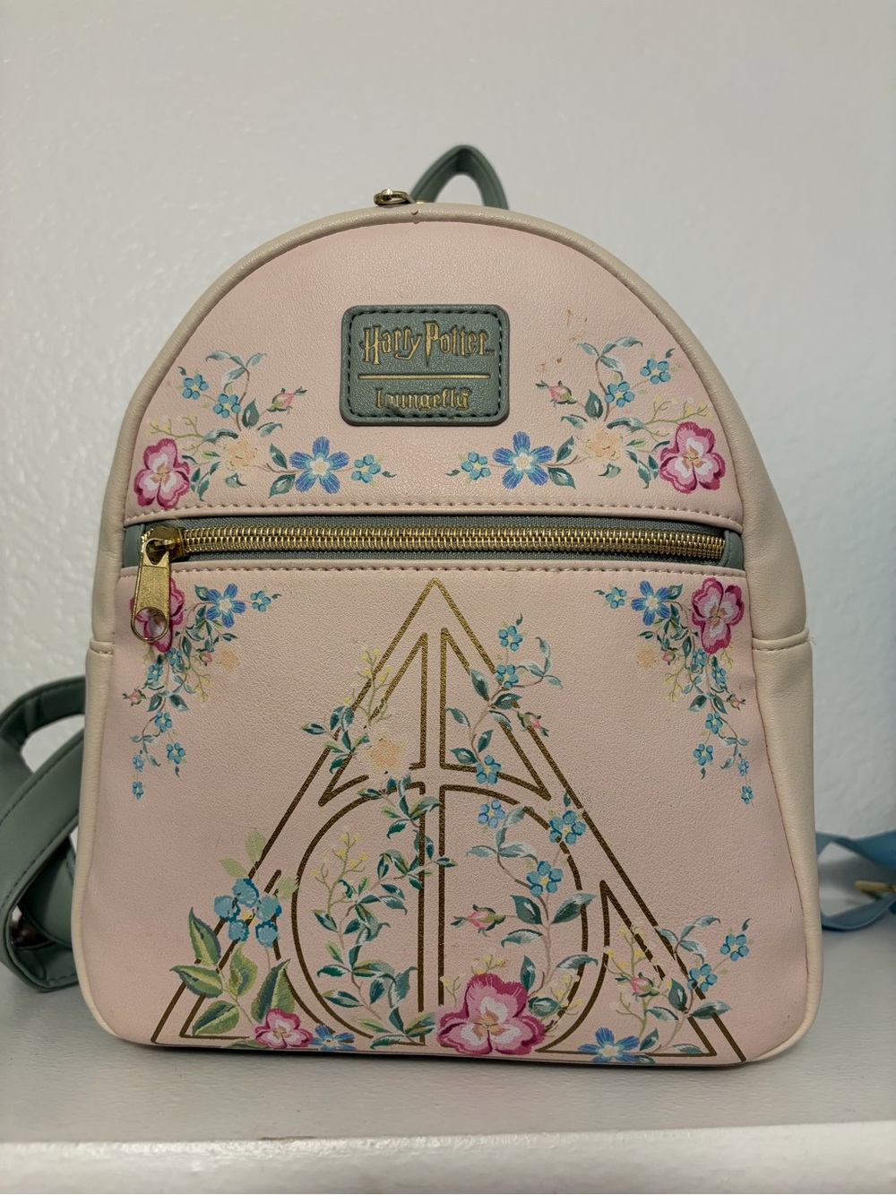 Harry Potter Floral Pink Mini Backpack